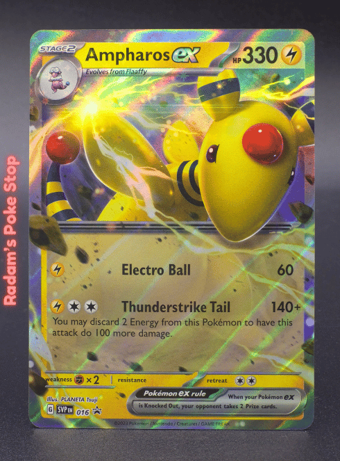 Ampharos ex #SVP016 Scarlet & Violet Promo