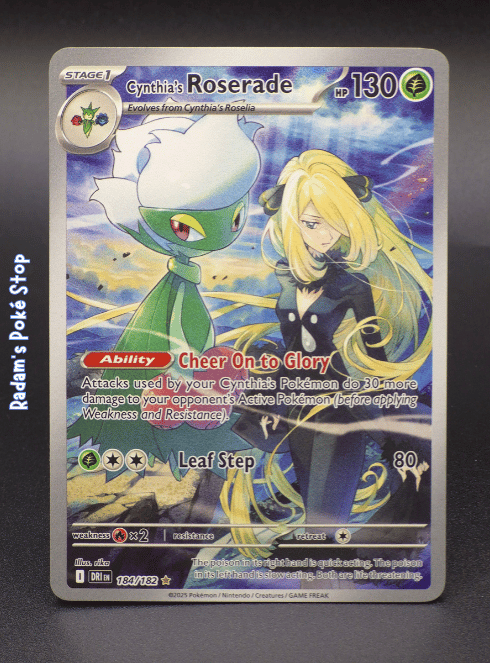 Cynthia's Roserade #184 IR Destined Rivals