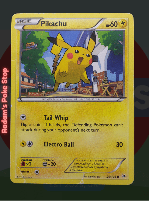 Pikachu #20 XY: Roaring Skies