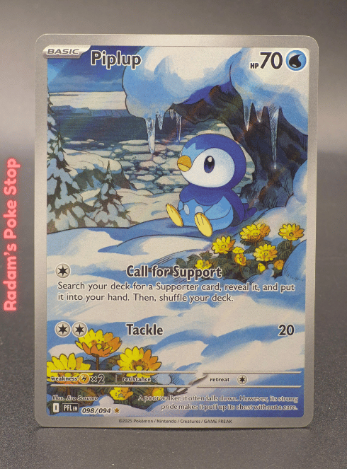 Piplup #098 IR Phantasmal Flames