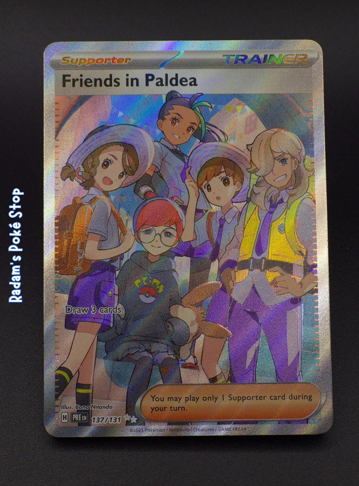 Friends in Paldea #137 Prismatic Evolutions UR