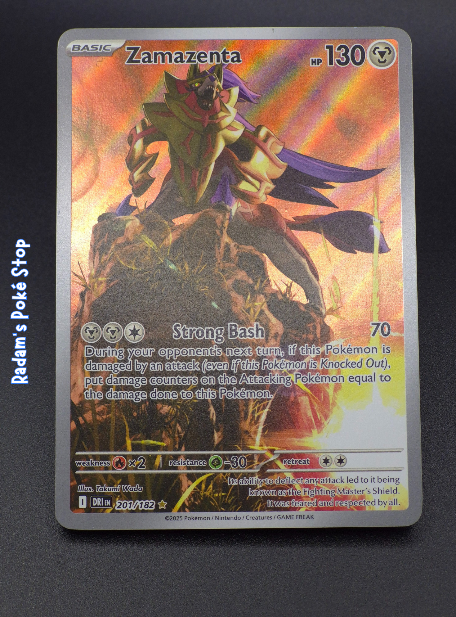 Zamazenta #201 Destined Rivals IR