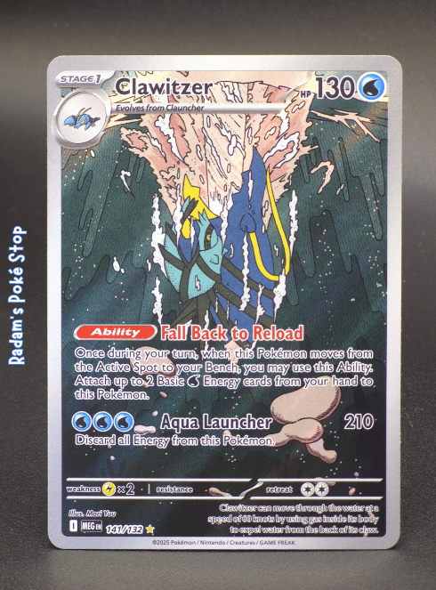 Clawitzer #141 IR Mega Evolutions