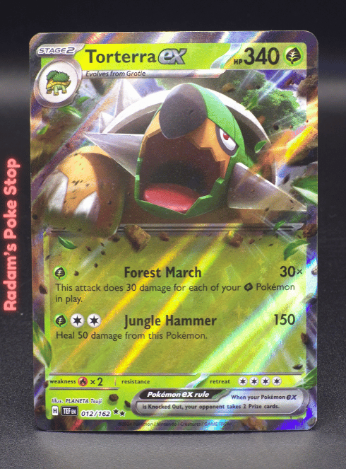 Torterra ex #012 Temporal Forces DR