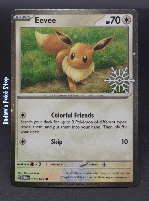 Eevee #133 Holiday Calendar 2025