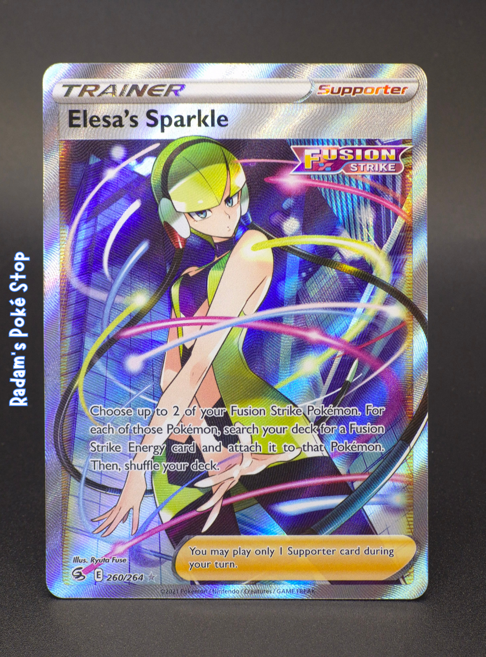 Elesa's Sparkle #260 Evolving Skies UR