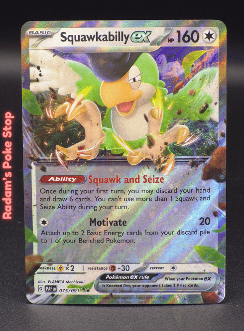 Squawkabilly ex #075 Paldean Fates DR