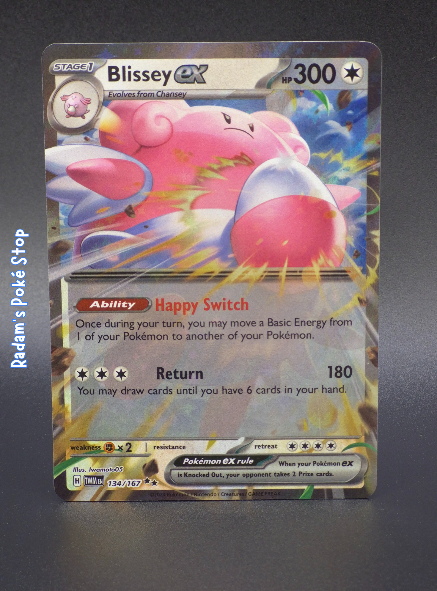 Blissey ex #134 Twilight Masquerade DR