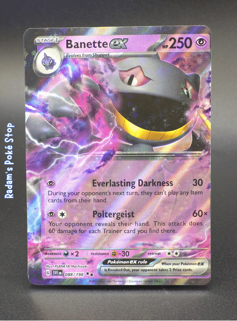 MISCUT Banette ex #088 Scarlet & Violet DR