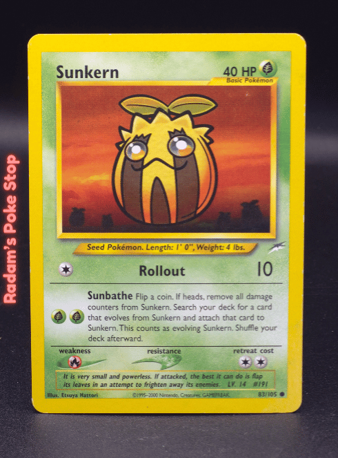 Sunkern #83 Neo Destiny