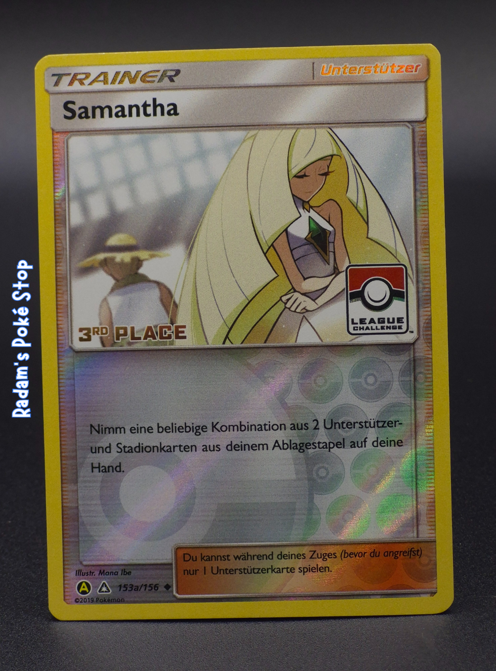 Samantha (Lusamine) German Pokemon League Challenge 3rd Place #153a