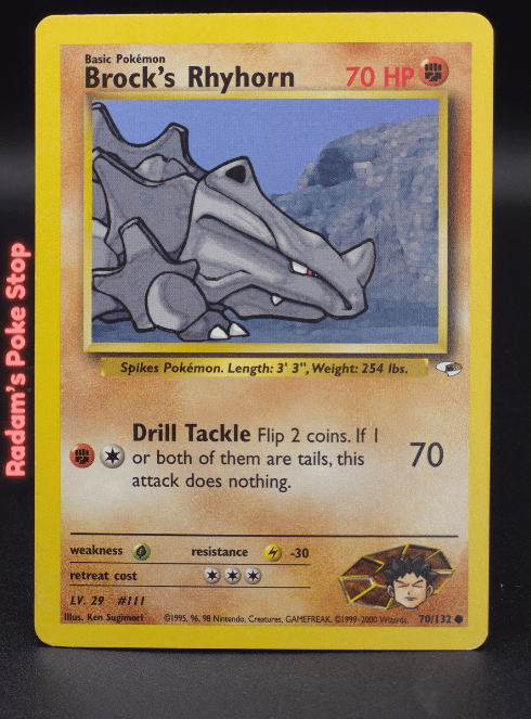 Brock's Rhyhorn #70 Gym Heroes