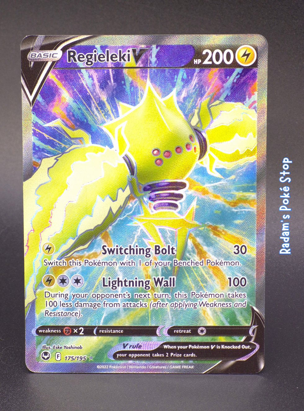 Regieleki V #175 Silver Tempest UR