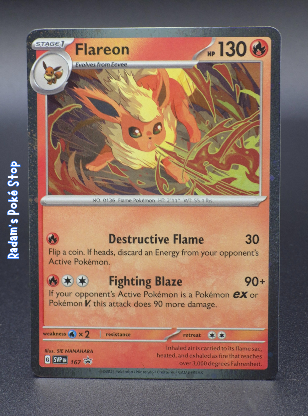 Flareon #SVP167 Promo