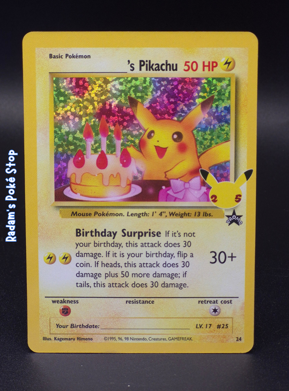 25th celebrations Birthday Pikachu 24.png