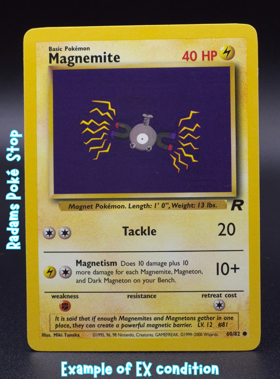Magnemite #60 common Team Rocket
