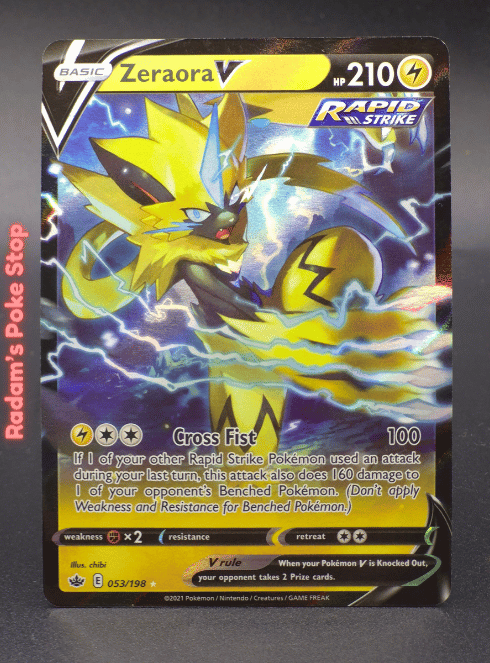 Zeraora V #053 Chilling Reign UR