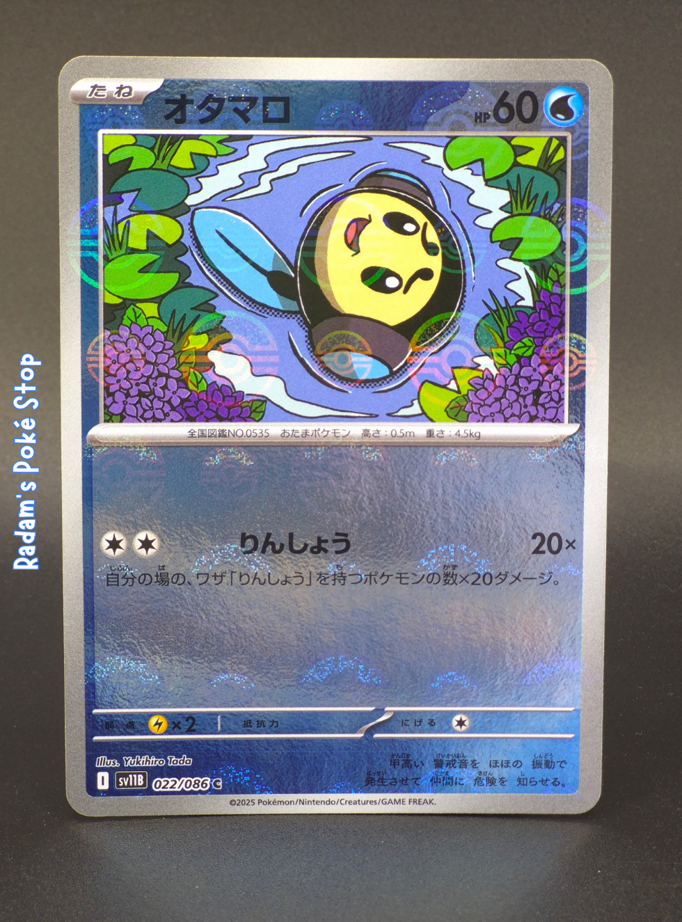Tympole #022 Poke Ball sv11b Black Bolt