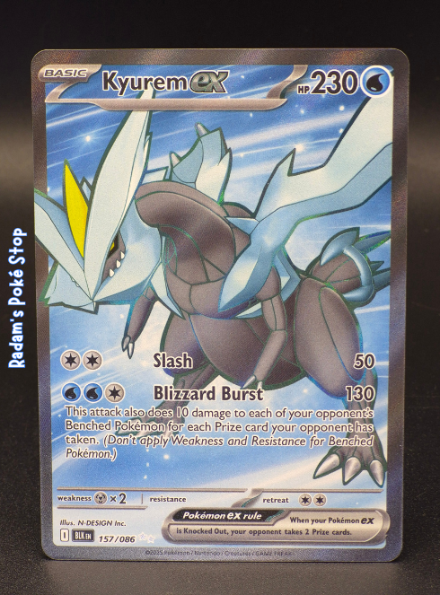 Kyurem ex #157 Black Bolt UR