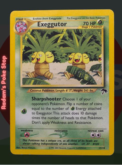 Exeggutor #13 Southern Islands Collection