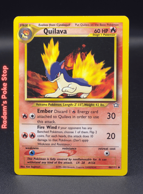 Quilava #46 Neo Genesis