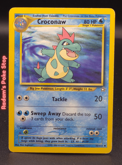 Croconaw #32 Neo Genesis
