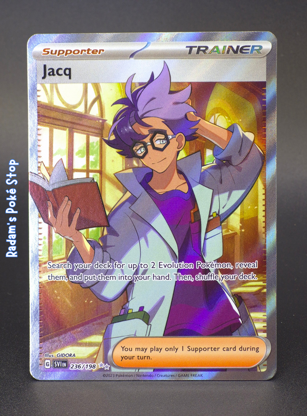 Jacq #236 UR Scarlet & Violet Base