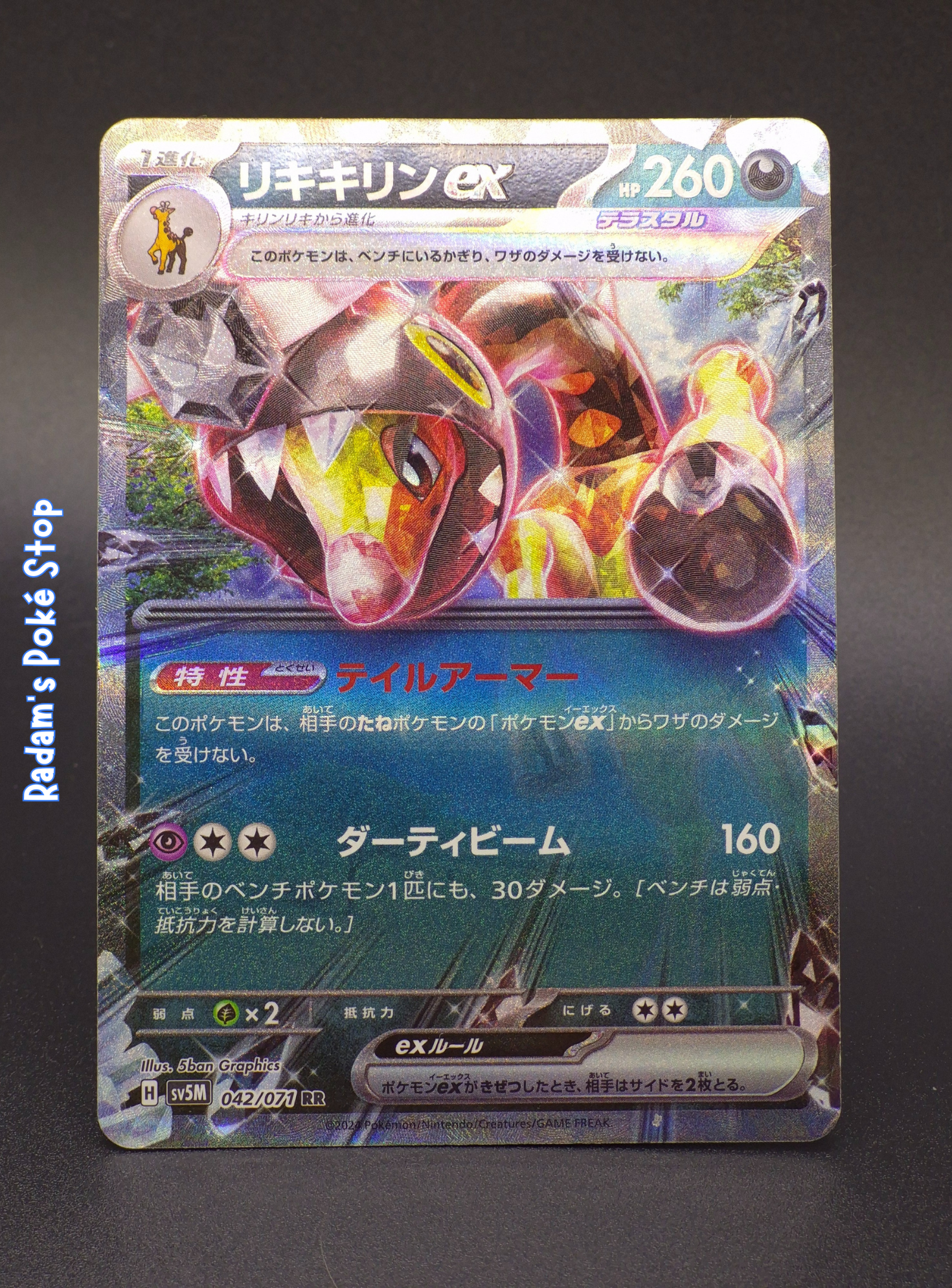 Farigiraf ex #42 RR sv5m Cyber Judge JPN