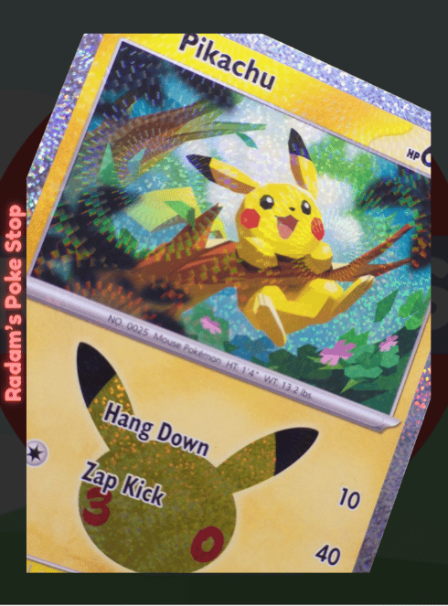 Pikachu 19/30 #041 30th Celebrations 30C