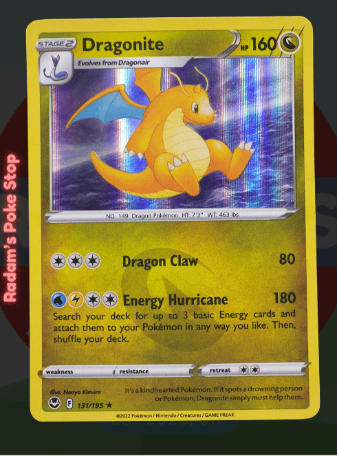 Dragonite Holo #131 Silver Tempest UR