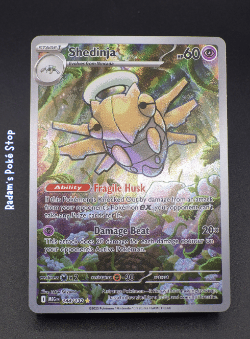 Shedninja #144 IR Mega Evolutions