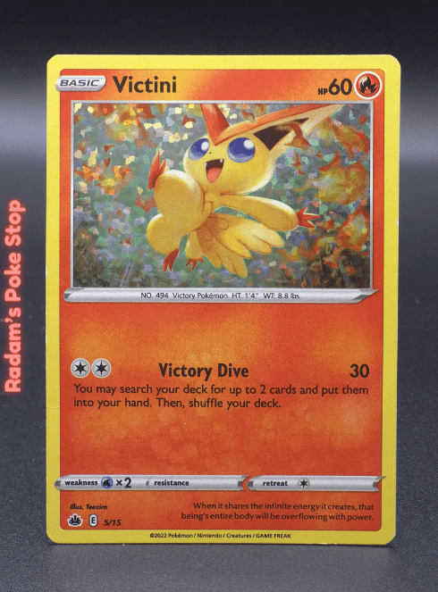Victini #5 Holo Mcdonalds 2022