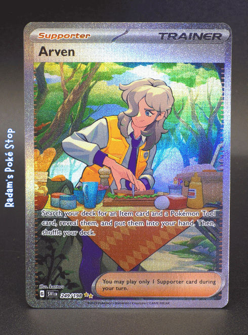 Arven #249 Scarlet & Violet Base SIR