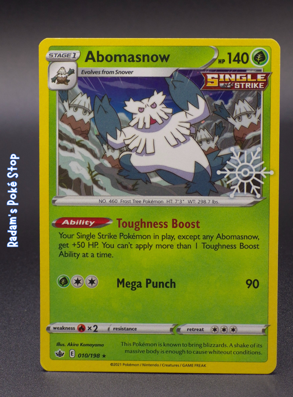 Abomasnow Promo #10 Holiday Calendar 2022