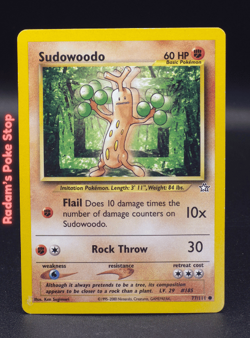 Sudowoodo #77 Neo Genesis