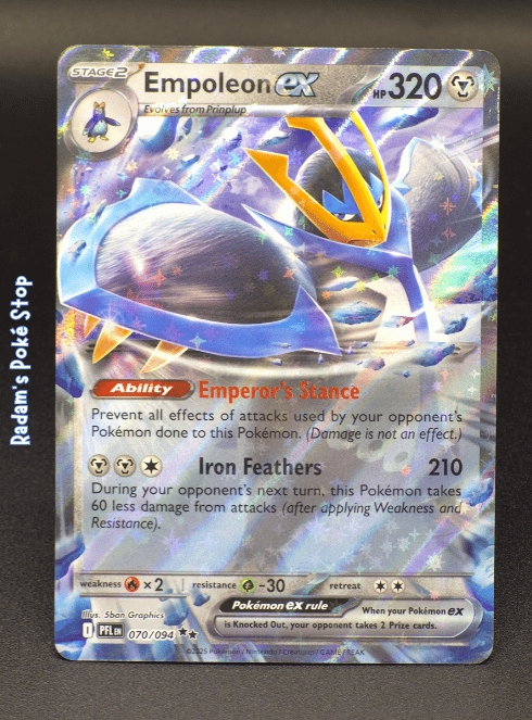 Empoleon ex #70 Phantasmal Flames DR