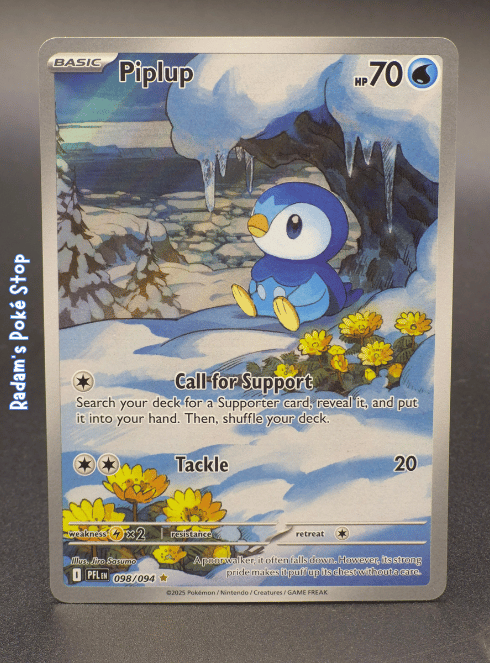 Piplup #098 IR Phantasmal Flames