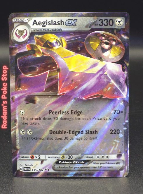 Aegislash ex #135 Paradox Rift DR