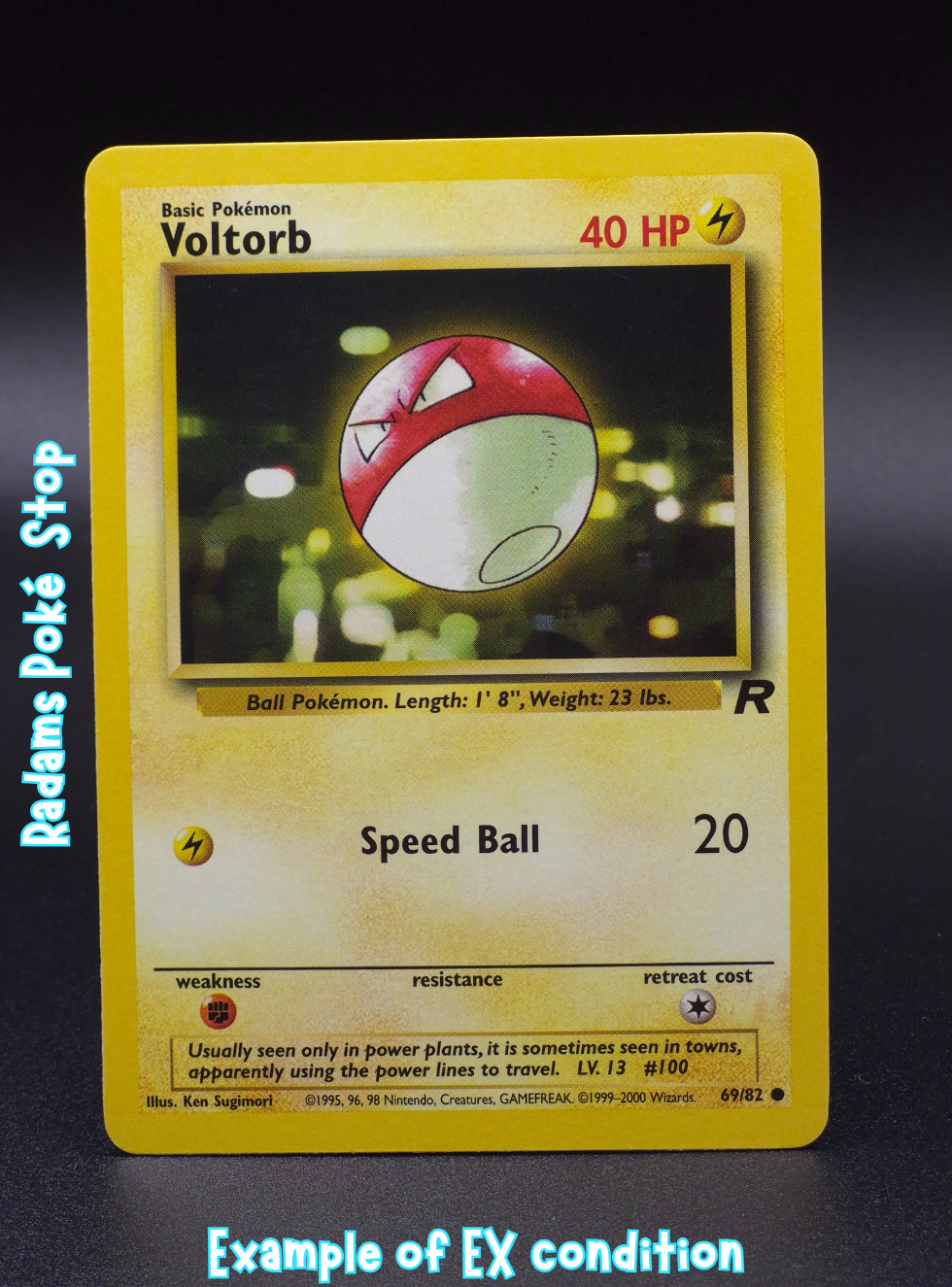 Voltorb #69 common Team Rocket