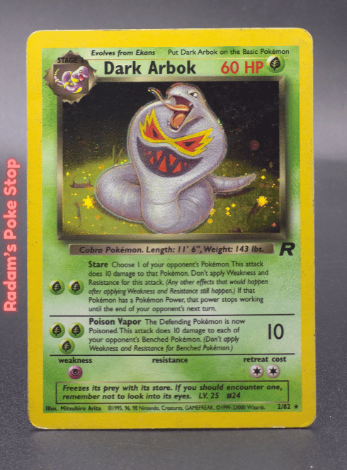 Dark Arbok #2 Holo Team Rocket