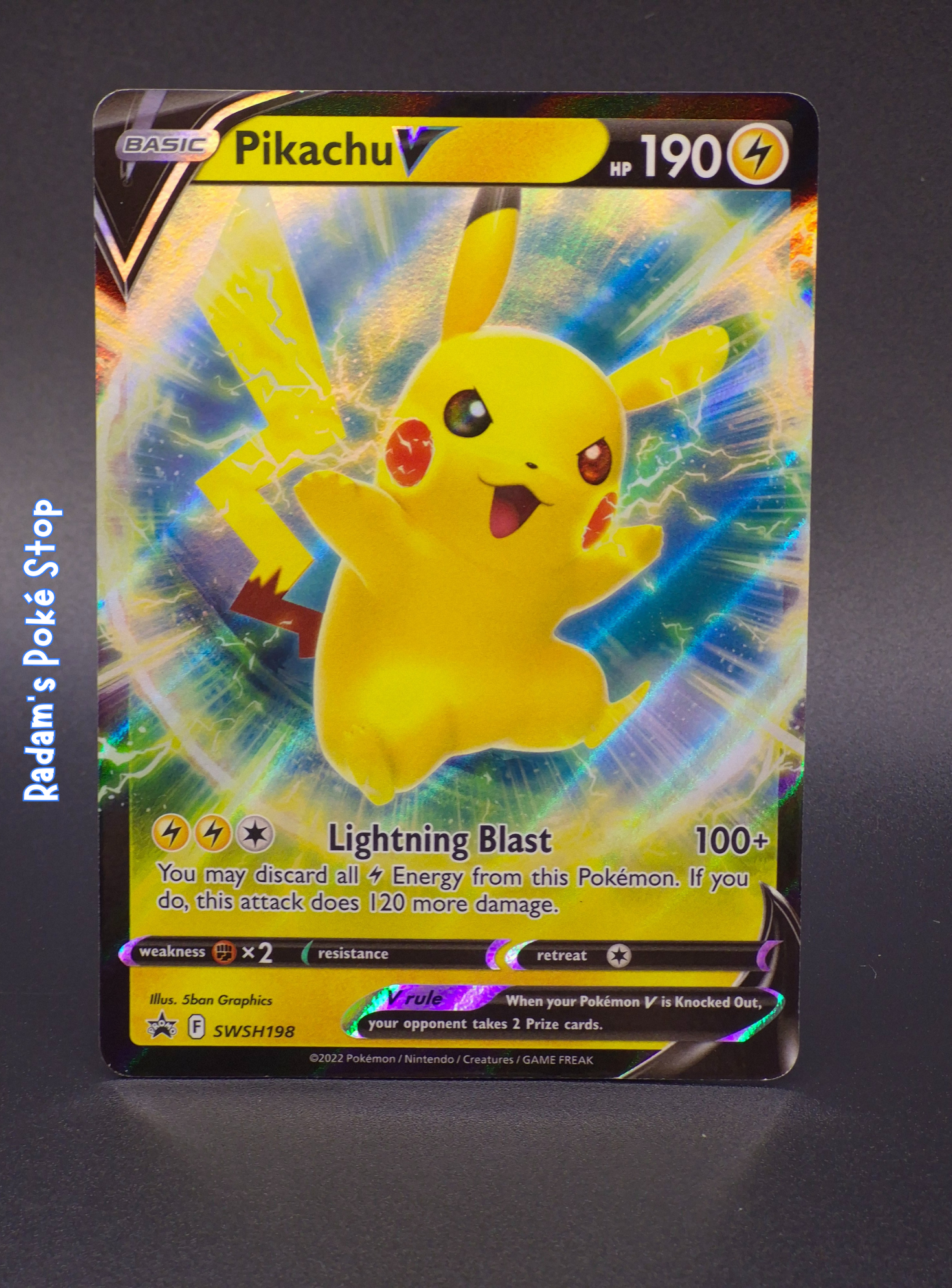 Pikachu V #SWSH198 Promo