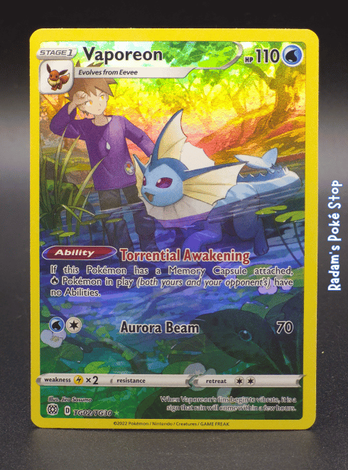 Vaporeon #TG02  Brilliant Stars