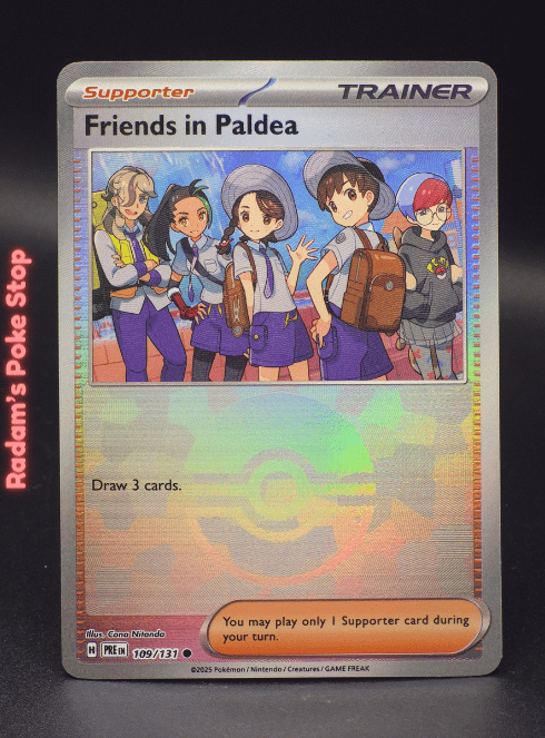 Friends in Paldea #109 Prismatic Evolutions Poke Ball