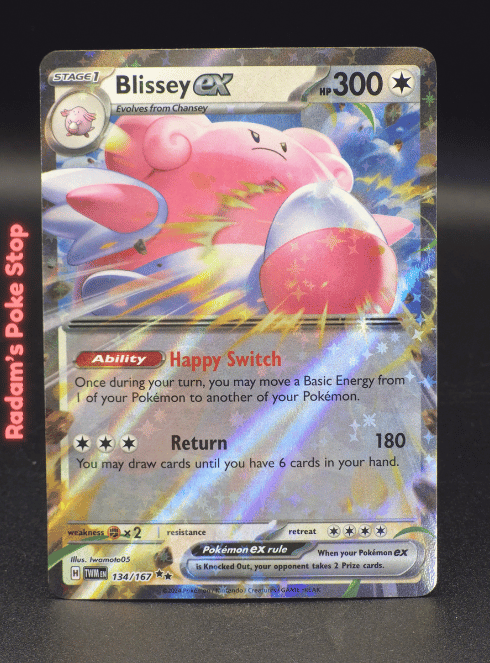 Blissey ex #134 Twilight Masquerade DR