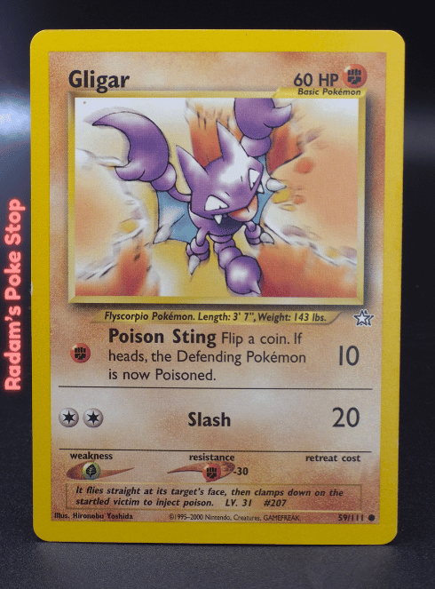 Gligar #59 Neo Genesis