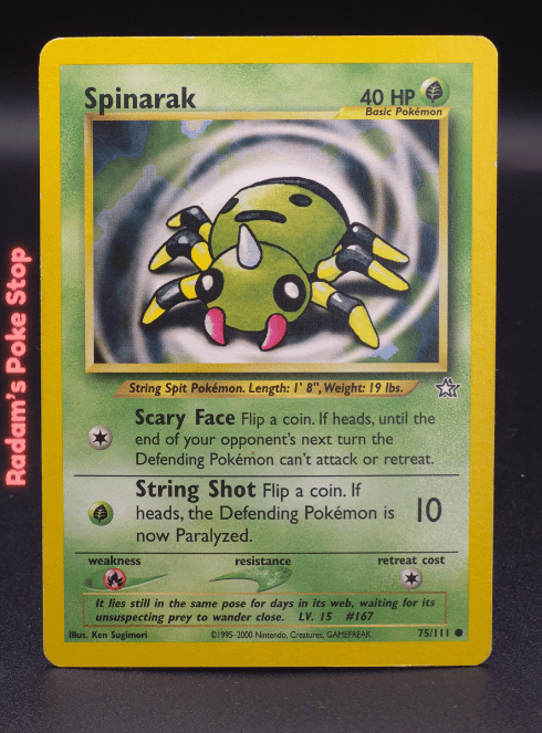 Spinarak #75 Neo Genesis