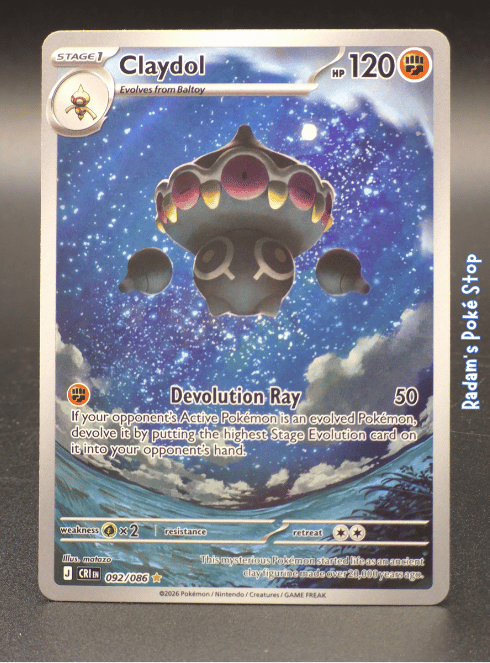 Claydol #092 CRI Chaos Rising IR