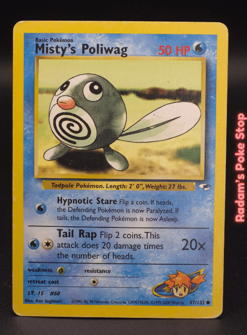 Misty's Poliwag #87 Gym Heroes