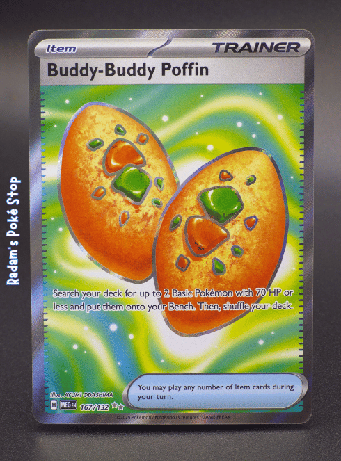 Buddy-Buddy Poffin #167 Mega Evolutions UR