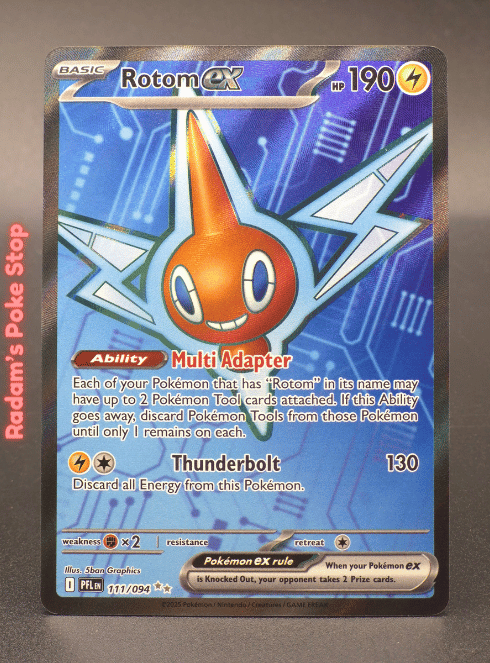 Rotom ex #111 UR Phantasmal Flames